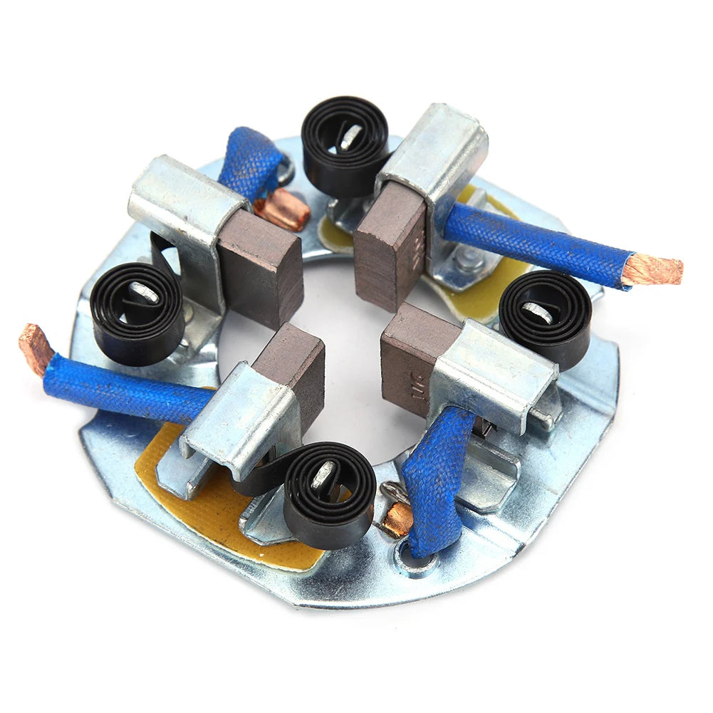 Starter Brush Assembly Starter Brush Vehicle Starter Carbon Brush Holder Assembly Fit for Four cylinder Agricultural Vehicle Qme