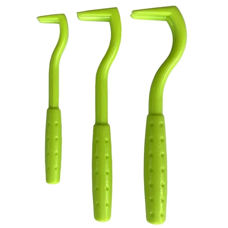3pcs Tick Removal Tool Set for Dogs & Cats - Easy, Precise & Safe Pet Tick Extractor Kit Qme 3PCS Green