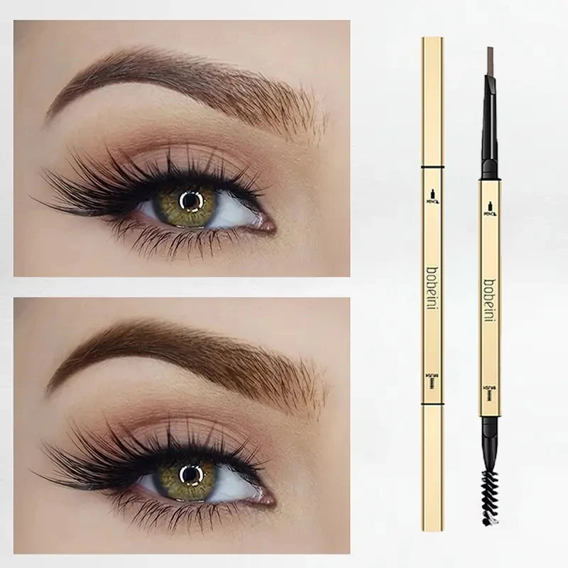 Waterproof Eyebrow Pencil, Eyebrow Pencil For Beginner, Extremely Fine Double-headed Eyebrow Pencil, Durable And Long Lasting Qme