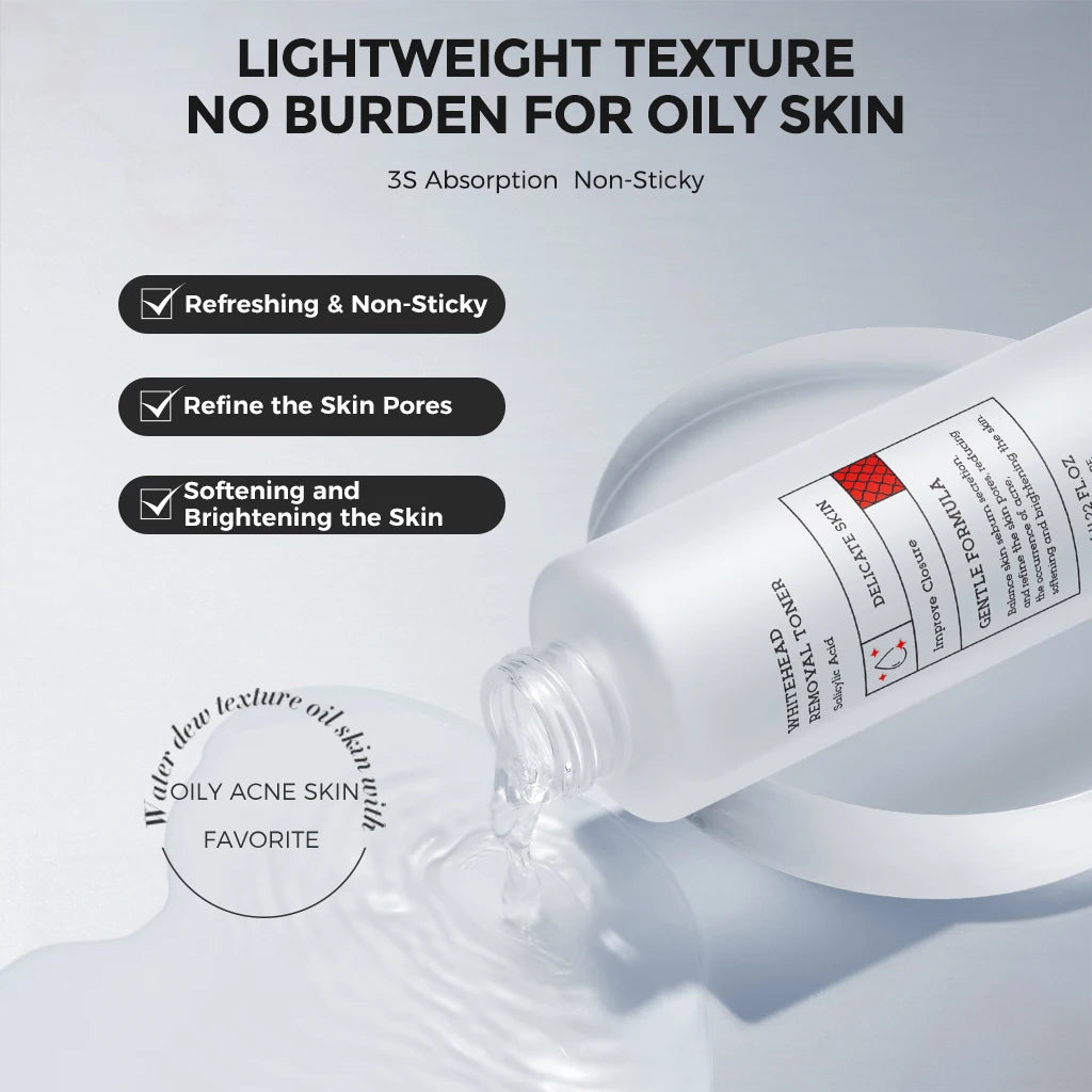 NING WHITEHEAD REMOVAL TONER MINIMIZES PORES REDUCES BLACKHEADS Qme