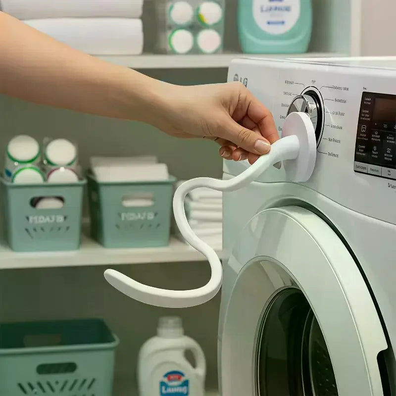 Front Washing Machine Door Strong Magnet Bracket Strong Magnetic Washing Machine Door Door Bracket Magnet Snake-Shaped Silicone Qme