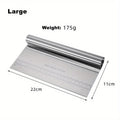 Stainless Steel Dough Chopper Bench Scraper Pastry Cutter Qme Large