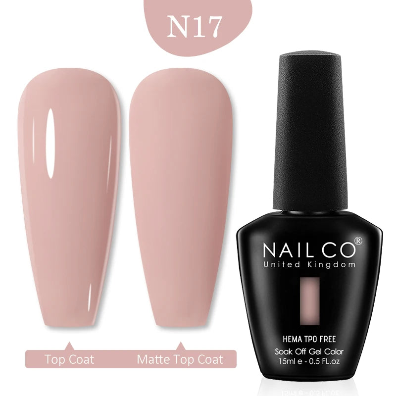 NAILCO Glitter Reflective Series Gel Nail Polish Nails Art Semi Qme