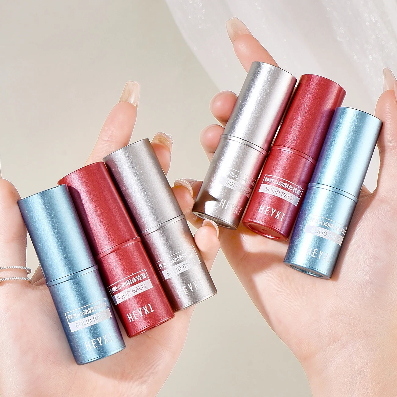 Heart Pounding Solid Ointment Lasting Fragrance Perfume Students Qme