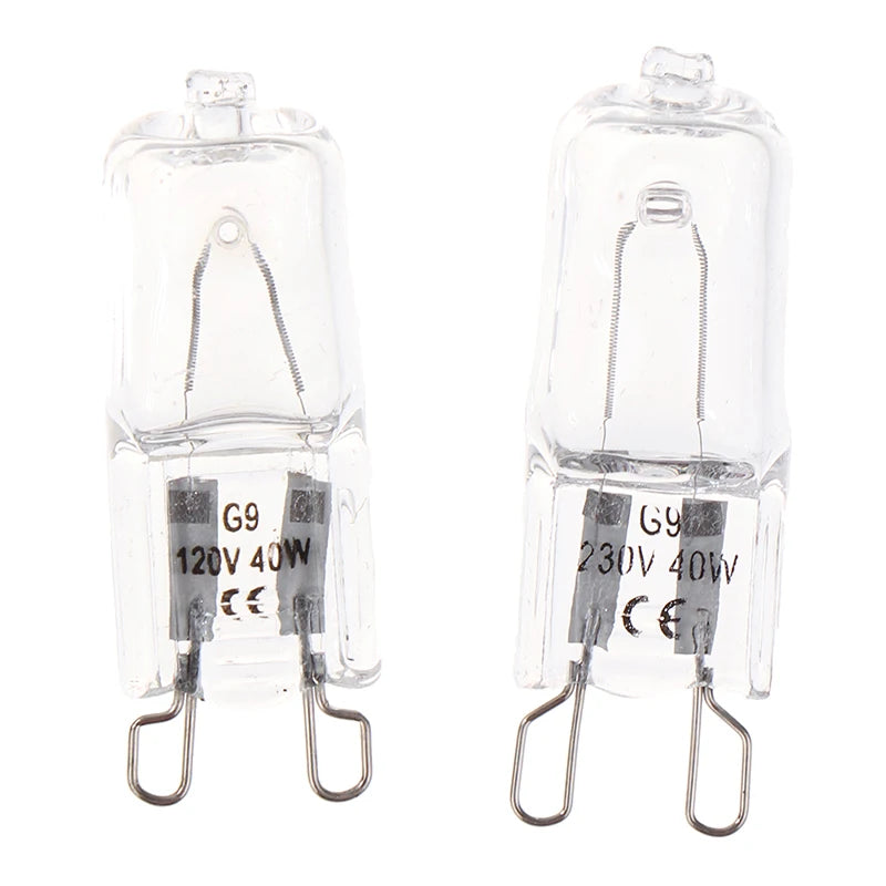40W G9 Oven Light Temperature Resistant Halogen Bulb Lamp Qme