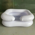 Factory spot PVC inflatable shampoo basin Environmental health care shampoo foot basin Convenient square shampoo basin Qme Square shampoo basin