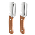 2pcs Kitchen Vegetable Peeler Stainless Steel Sugarcane Knifes Multi-Function Potato Pumpkin Peeler Tools Kitchen Cooking Tools Qme A