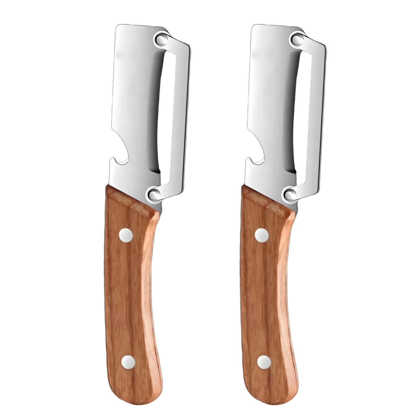 2pcs Kitchen Vegetable Peeler Stainless Steel Sugarcane Knifes Multi-Function Potato Pumpkin Peeler Tools Kitchen Cooking Tools Qme A