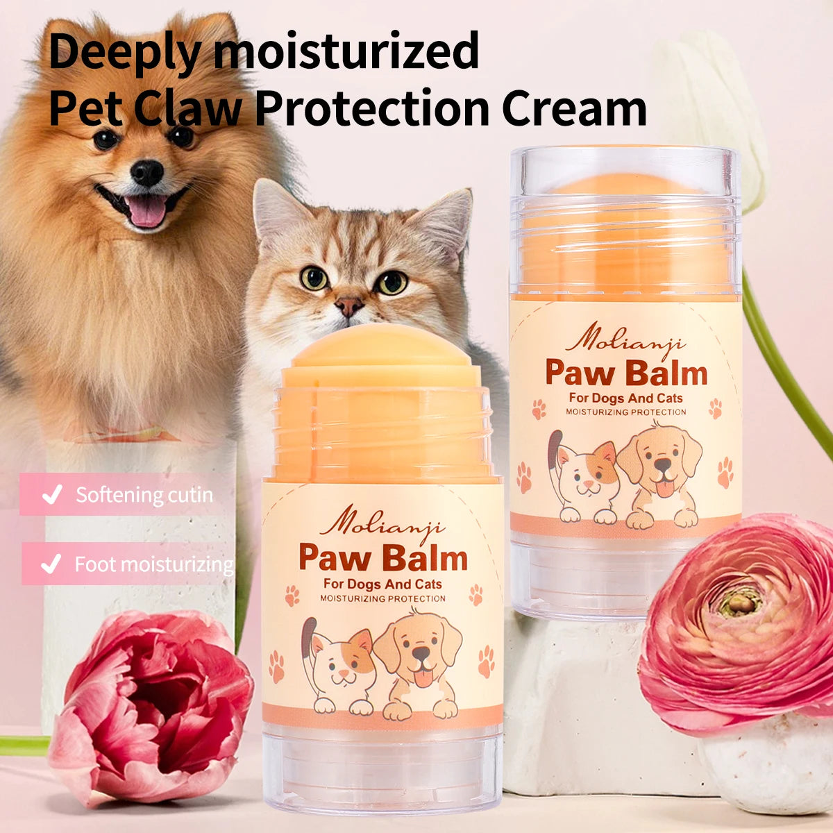 Pet Anti Cracking Moisturizing Cream Paw Nose Care Deep Suitable Cats Qme Default Title
