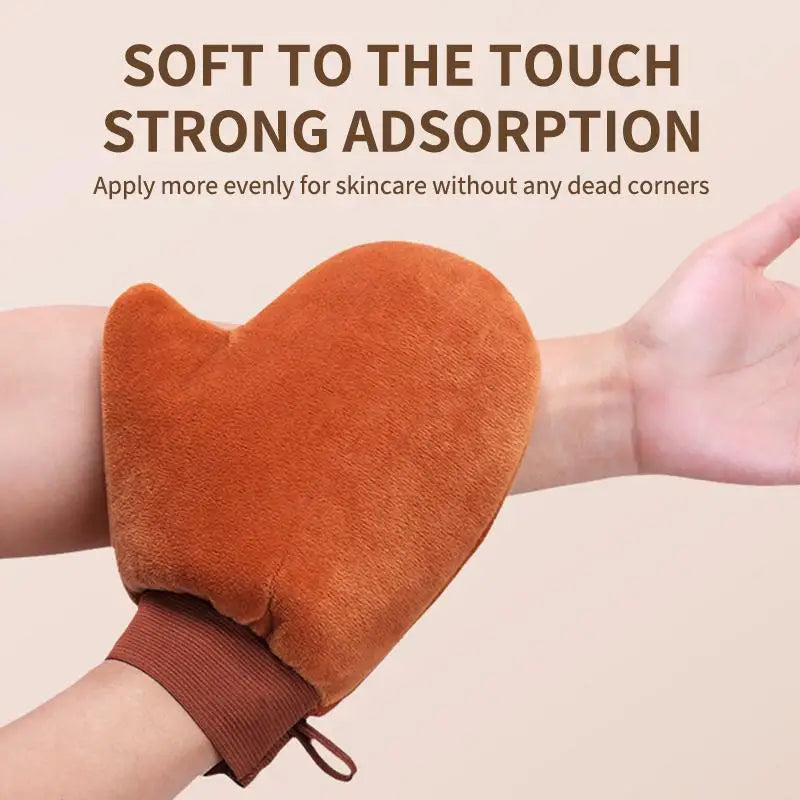Body Lotion Glove Self-tanning Mitt Double-sided Prevents Sticky Qme