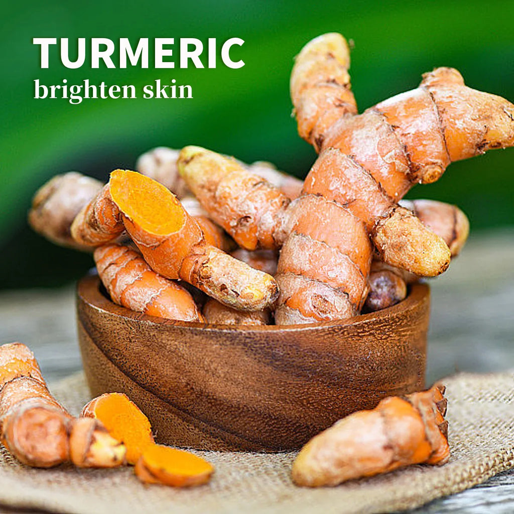 Turmeric Cleansing Mousse Deep Essence Brightens Skin Refreshing Qme
