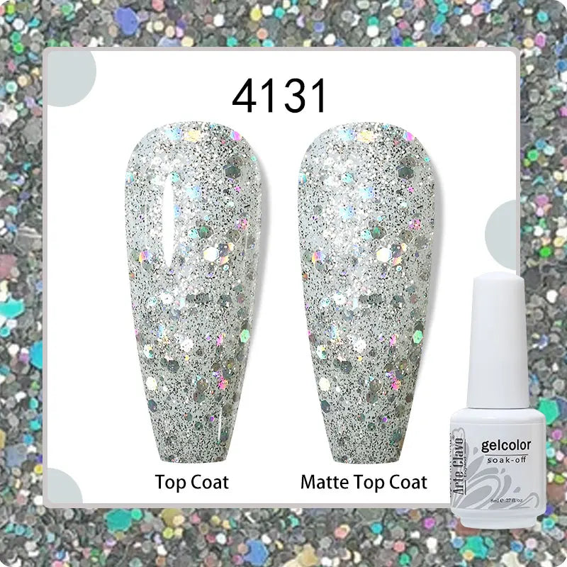 Arte Clavo Soak Off UV Gel Nail Polish Cosmetics Art Manicure Nails Qme