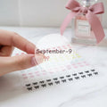 3D Mini Bow Nail Art Stickers Self Adhesive Multicolor Lovely Qme Default Title