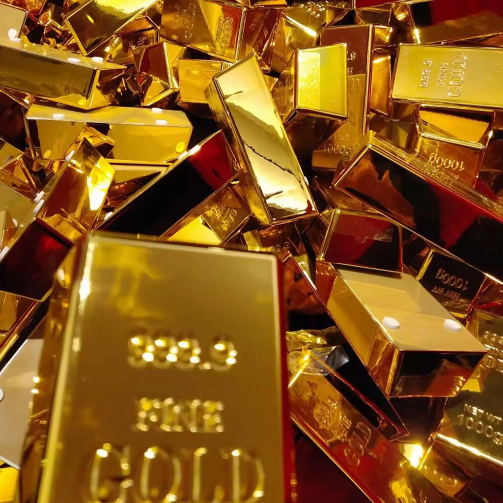 Fake Gold Bar Glittering Gold Bar for Kids Bullion Gold Bar Decorations Realistic Gold Bar Brick Prop for Movie Prop Novelty Qme
