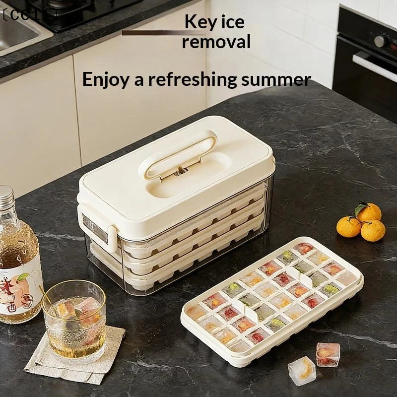 84-Cube Ice Tray Mold Lid Made Safe MaterialsCC11 Qme