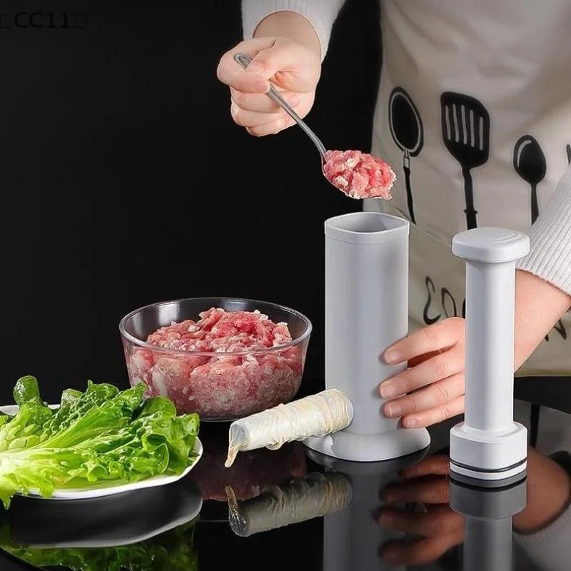 CC112in1 Homemade Sausage Maker Stuffing Pipe Manual Fast Meat Qme