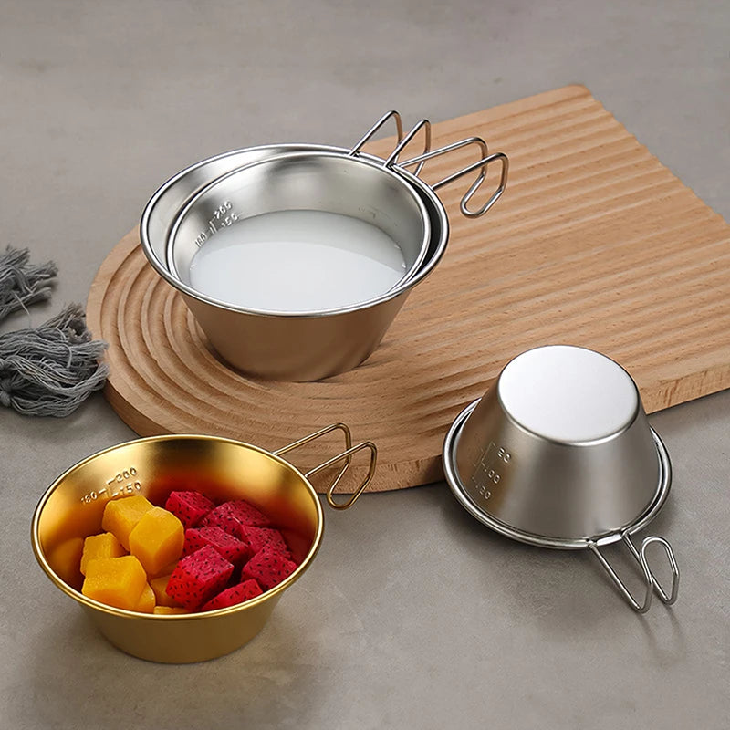 10 12 Sierra Cup Outdoor Stainless Steel Coffee Picnic Tableware Qme