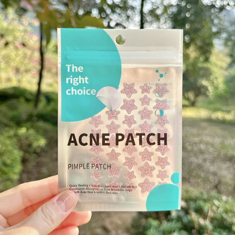 Acne Patch Portable Treatment Patches Overnight Use Covers Marks Qme Pink