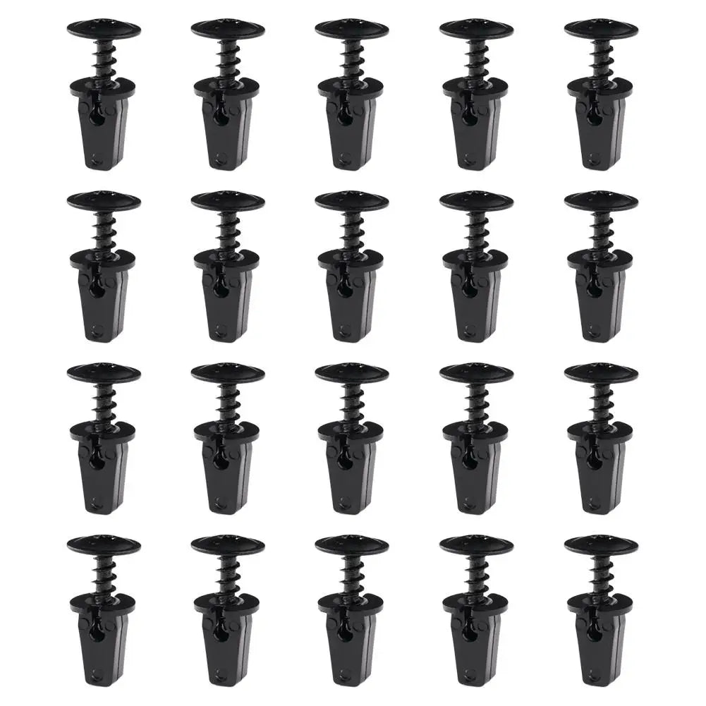 20/40pcs Auto Mudguard Lining Snap Screws Retainer Fastener Clips Bolt For VW Audi Seat N90974701 Universal Engine Cover Clips Qme 20pcs
