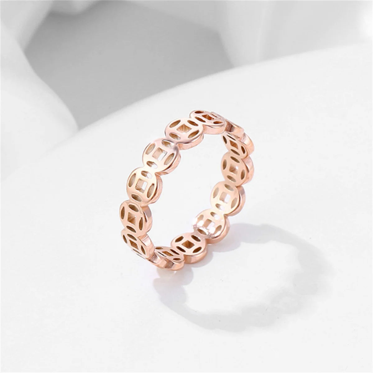 Vintage Copper Coin For Men Money Catcher Classic Versatile Hip Hop Wealth Luckly Finger Rings Jewelry Accessories Gifts Qme 2 10