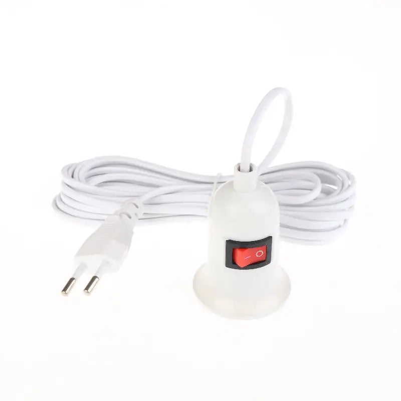 E27 One-piece Greenery Light Equipment 3 5M Power Cord EU Plug Qme