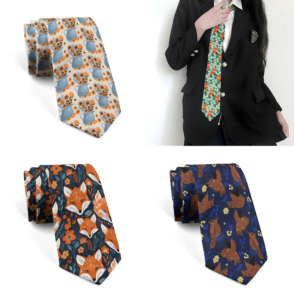 Fashion 3d Printing Men's Tie Trend Design Personalized Wedding Qme