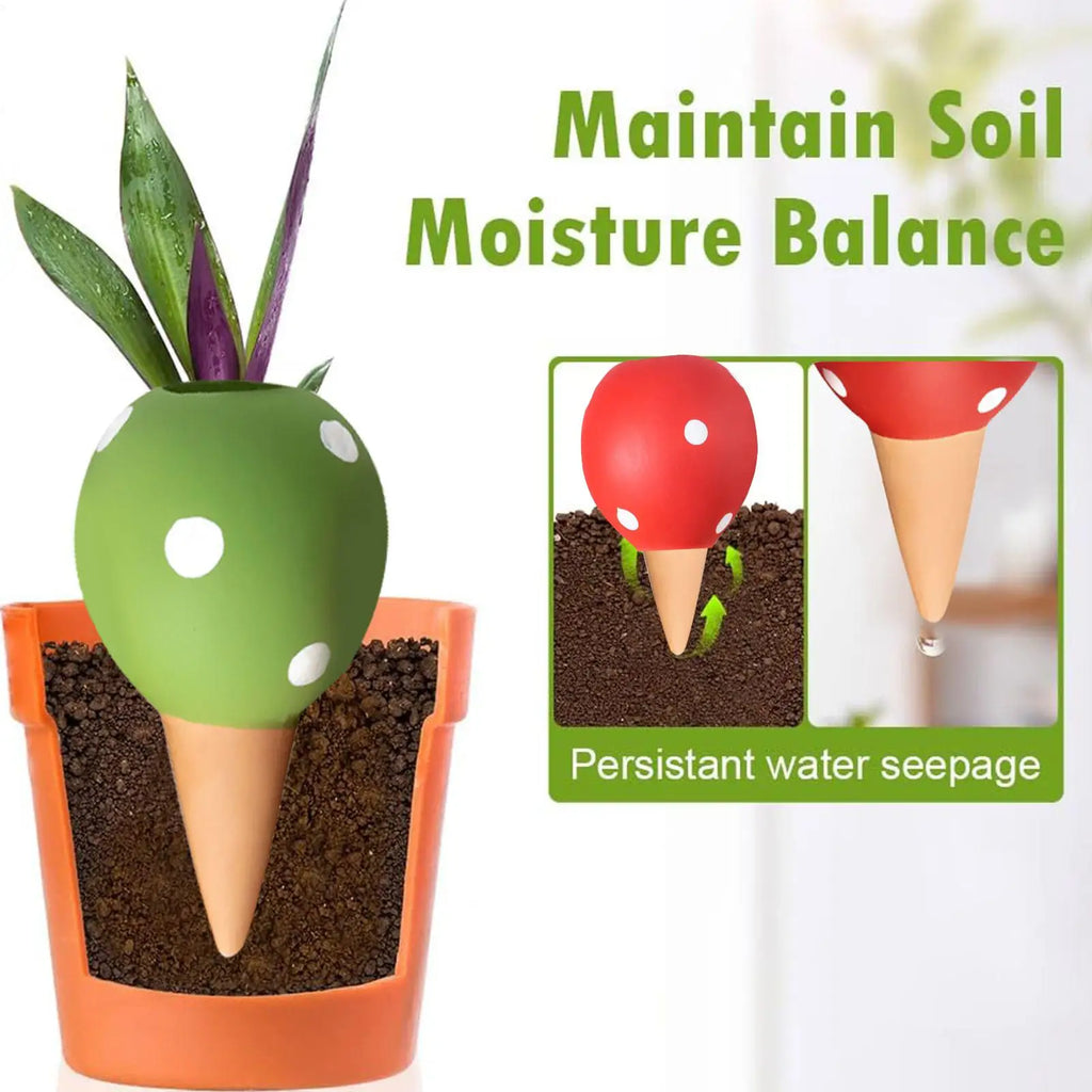 Self Watering Planter Insert Drip Irrigation Spikes Automatic Slow Qme