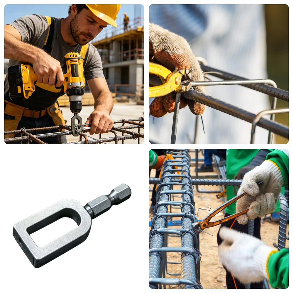 Drill Wire Twister Alloy Multifunctional Small Connector Tool Binding Qme