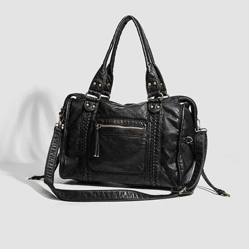 Daily Travel Handbag Gifts Fashion Vintage Punk Tote Bag Large Qme