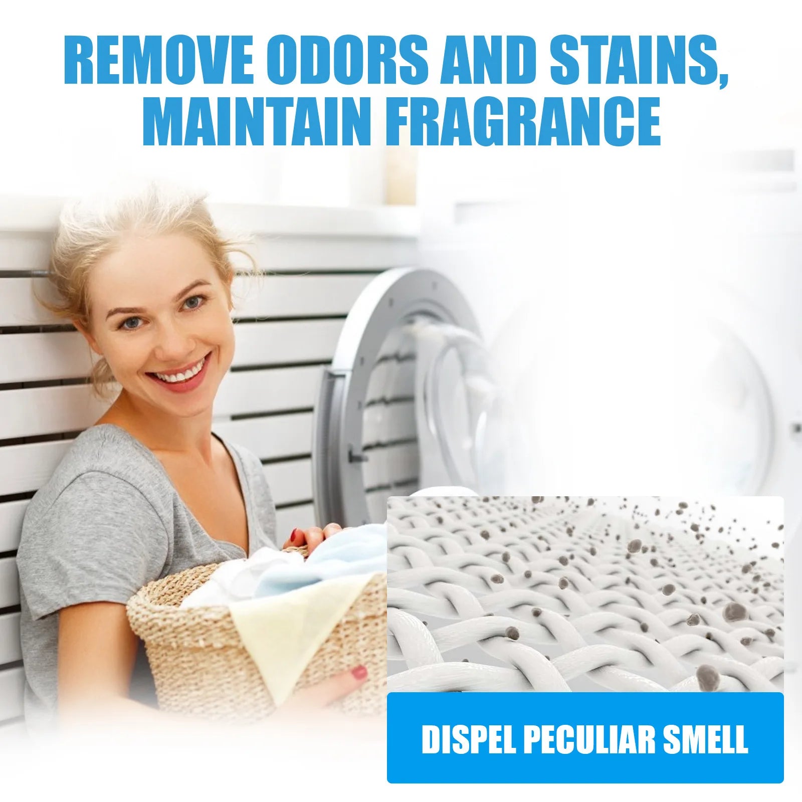 Laundry Detergent Soft Clothes Dirt Heavy Stain Clean Removal Freshing Concentrated Washing Powder Dissolvable Laundry Tablets Qme