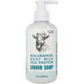 GZE Niacinamide Goat Milk Silk Protein Liquid Soap Moisturizing Gentle Deep Cleansing pH-Balanced Skin Texture Improvement Qme Niacinamide Milk Whitening|237ML