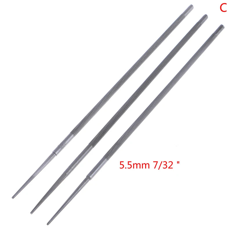 3pcs Round Chainsaw Saw Chain Files Sharpening Chainsaw Chains Hand Tools Qme 5.5mm