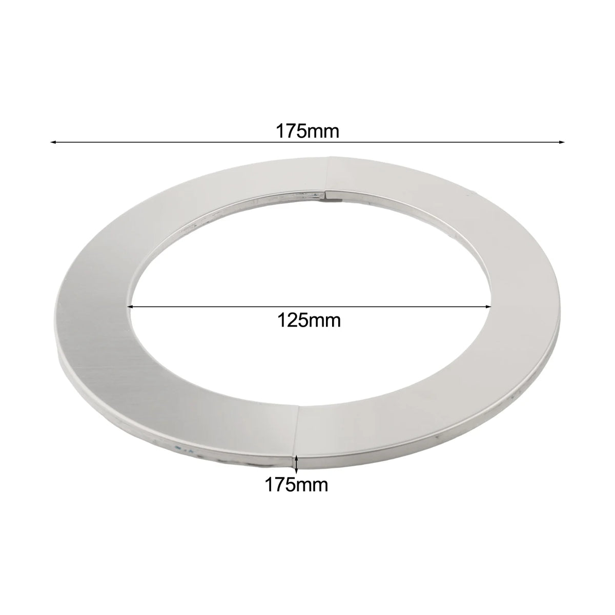 Faucet Decorative Cover Stainless Steel Cover Pipe Gas Water Heater Cover Wall Hole Cover Bath Accessories Qme 120mm