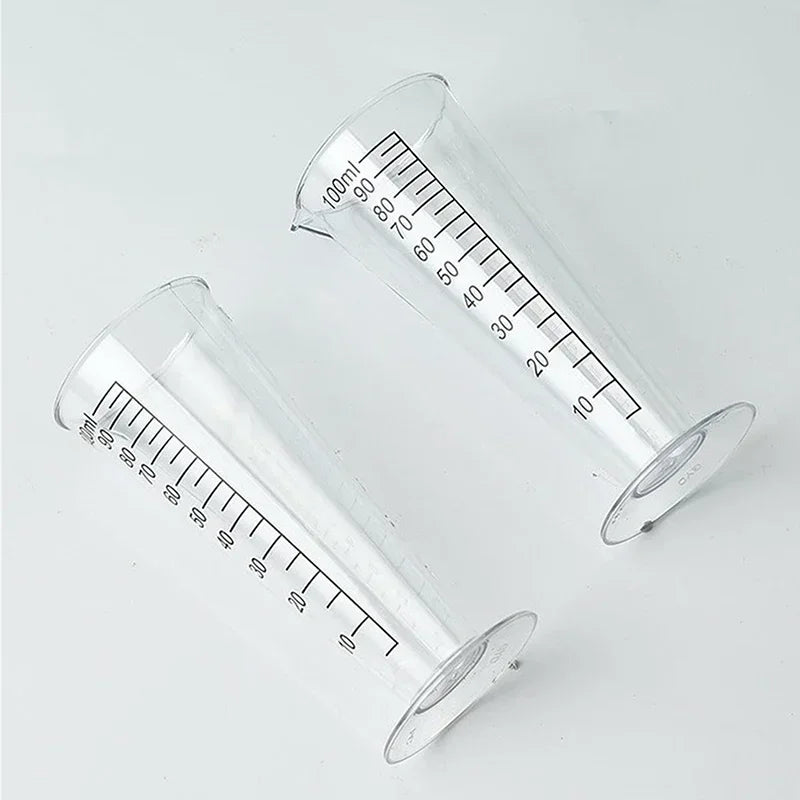 100ml Food-Grade Acrylic Measuring Cup With Scale - BPA-Free, Perfect For Kitchen & Restaurant Use Qme