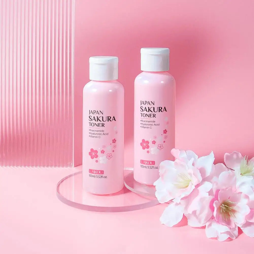 Sakura Face Lotion Moisturizing Essence Hydrating Oil Control Skin Qme