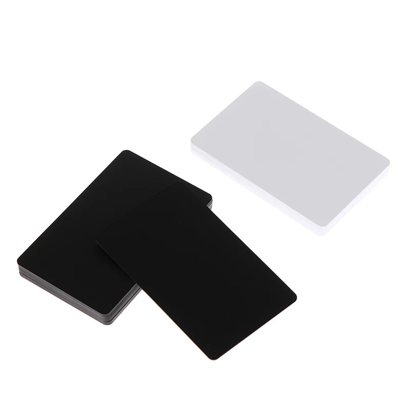 5 NFC215 Black White Cards Rewritable NFC NT-AG215 PVC Blank Easy Qme