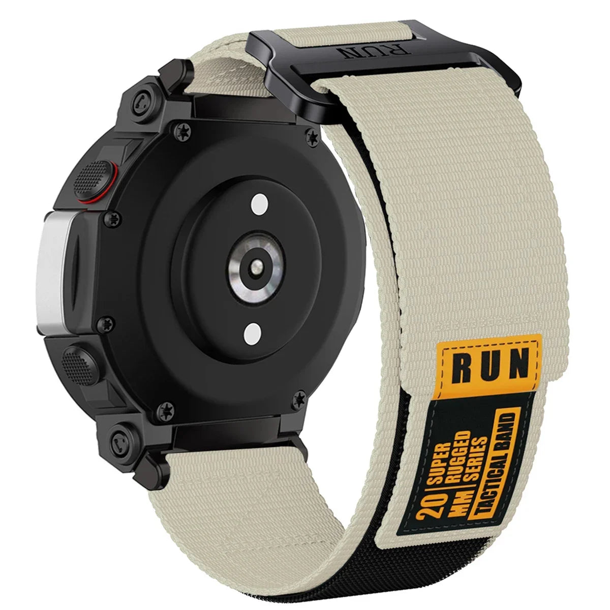 Nylon Strap For Amazfit T-rex 2 3 Ultra Watch Band For Huami Amazfit Trex Pro T Rex Sport Belt Smartwatch Bracelet Accessories Qme Beige For T-rex 2