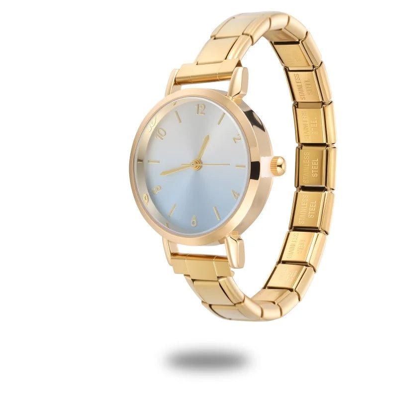 2026 Fashion Men Women's Stainless Steel Round Simple Watch Bracelet Bangle For Friend Wife Birthday Gift Jewelry Dropshipping Qme Style 8