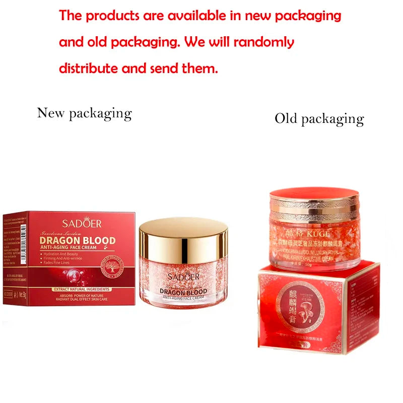 Dragon Blood Retinol Cream Moisturizer Facial Improve Dry Rough Skin Qme