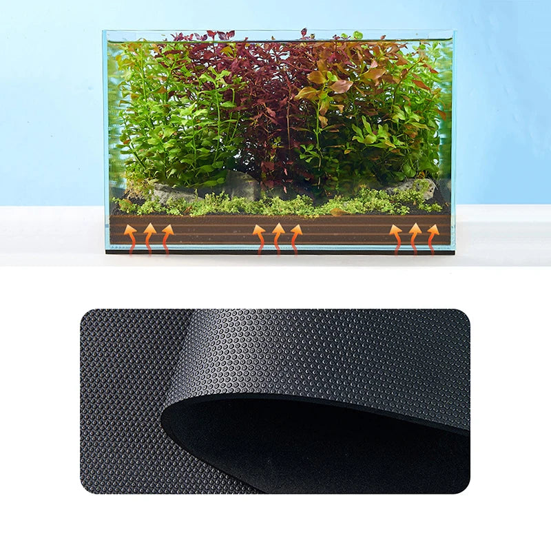 Thickened Black Mat Turtle Tank Landscaping Environmental Insulation Qme