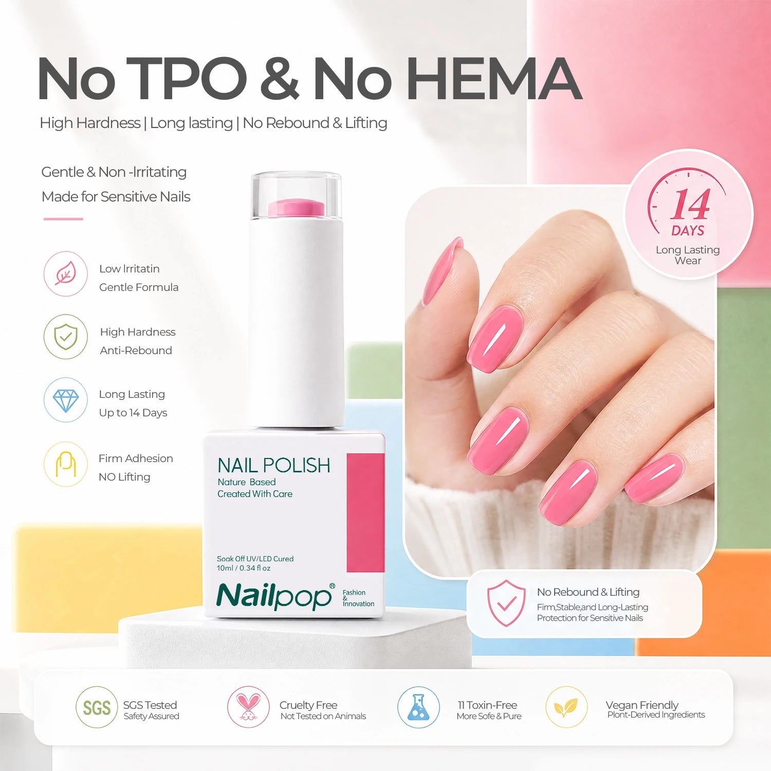 Nailpop Summer Dopamine Gel Polish 20 Colors 8 12 Builder Nail Art Qme