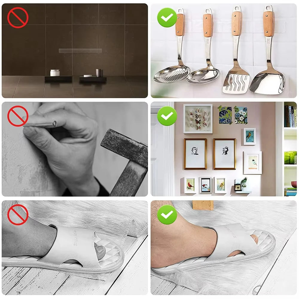 50mm Width Double-sided Adhesive Nano Tape 1-5M Reusable No Trace Waterproof Ultra-strong Wall Tape Strip Clear Mounting Tape Qme