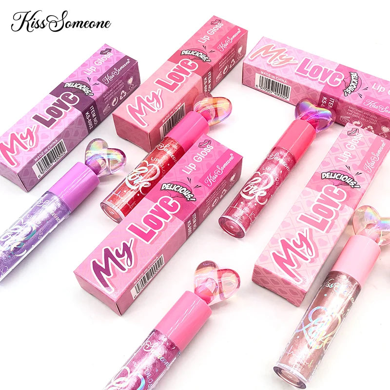 6sets Color Change Lip Glaze - Glossy Finish, Sparkle Shine, Long-Lasting, Non-Sticky Paste for All Skin Types, Easy Application Qme