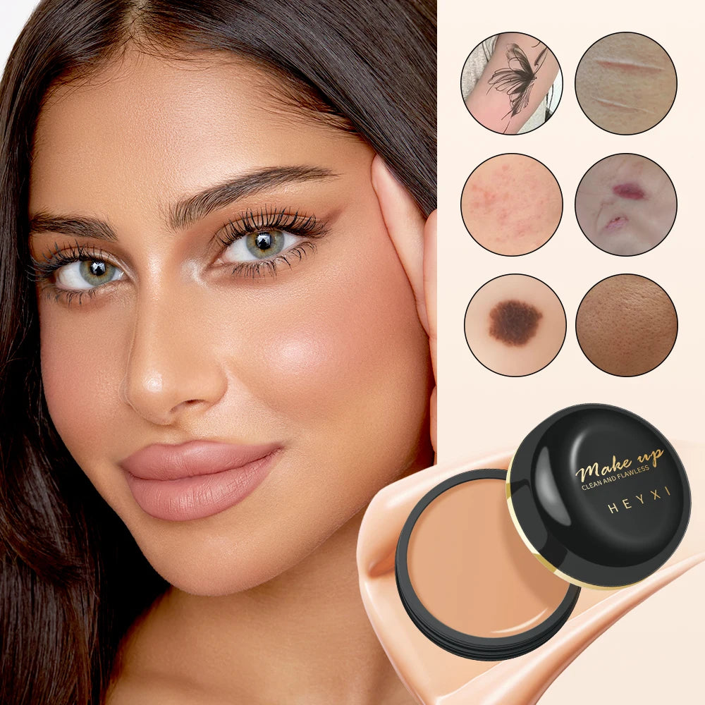 Clear Concealer Waterproof Sweat Resistant Natural Finish Suitable Qme