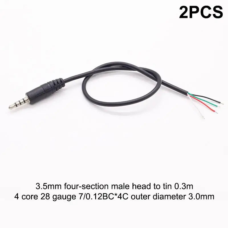 1 Mono Stereo Male Female Plug Jack Audio Connector 2Pin 3Pin 4Pin Qme A3
