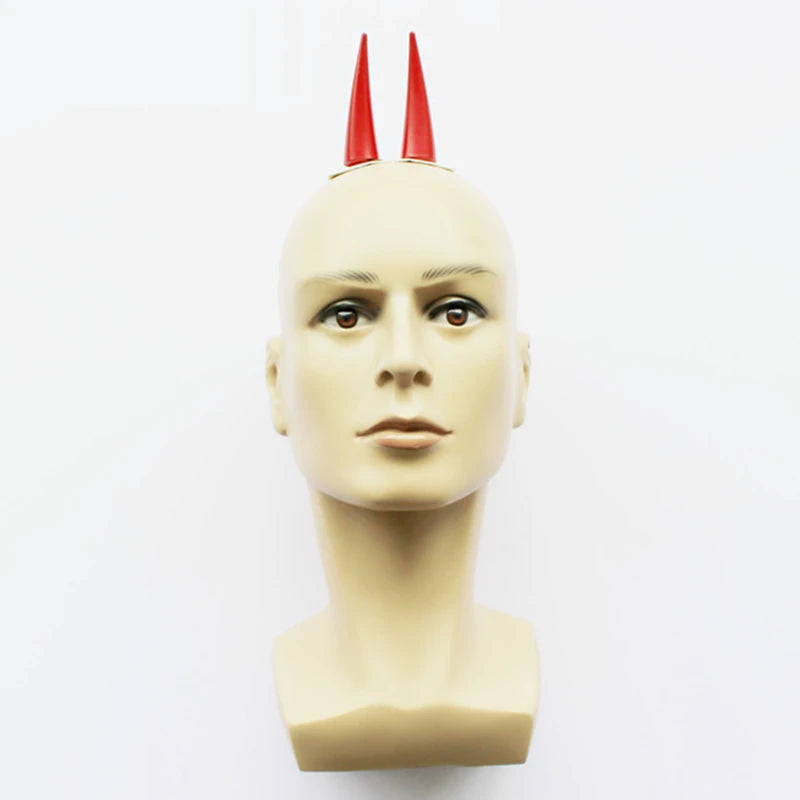 Anime Chainsaw Man Cosplay Power Demon PVC Horn Headwear Halloween Plastic Resin Jewelry Ornament Model Devil's Horn Hairpin Qme