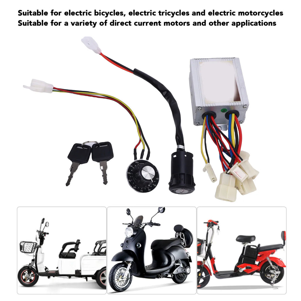 Cycling Motor Speed Controller Direct Current Motor Speed Controller Cycling Control Knob 350W with Electric Door Lock Qme