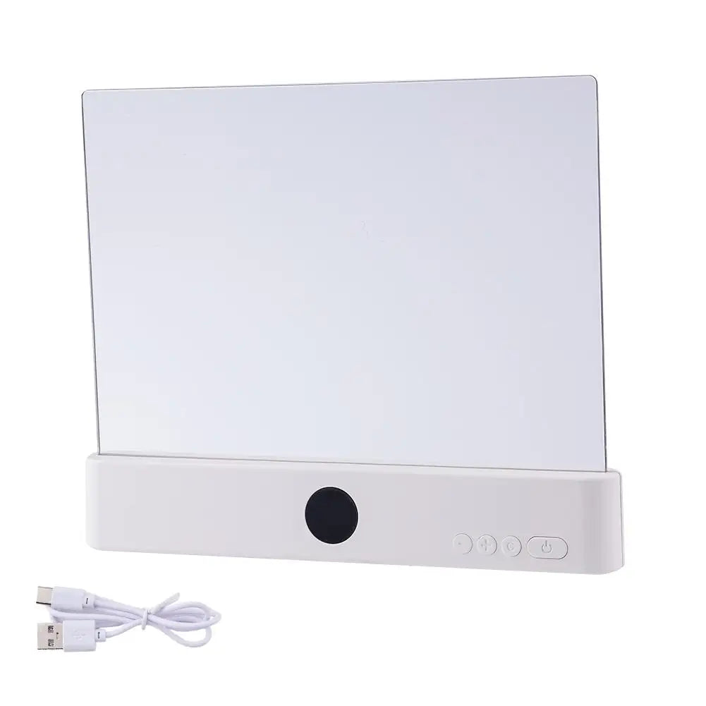 LED Reading Light At Night Bed Flat Book Lights Lovers Illuminator Qme C