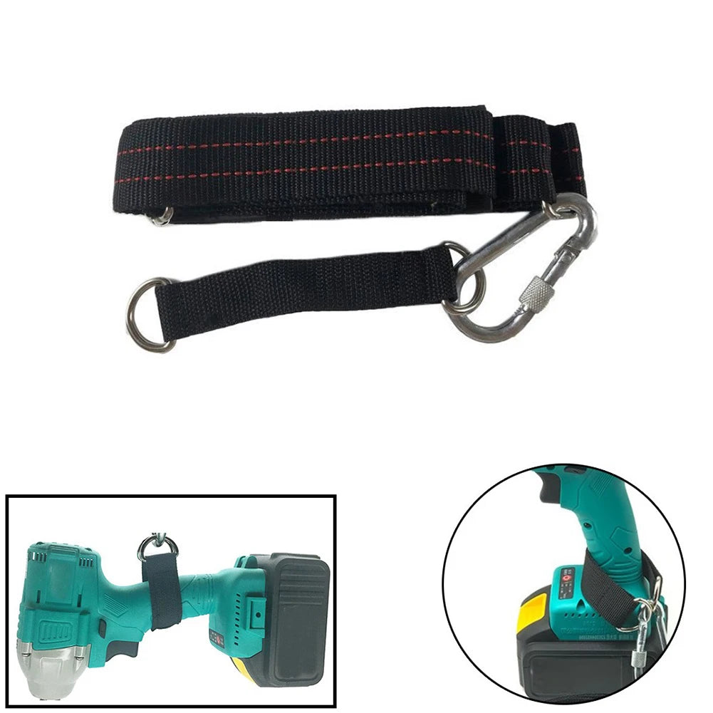 1Pc Cordless Drill Wrench Shoulder Strap Harness Tool For Screwdriver Hammer Lithium Ion Wrench Strap Power Tool Qme