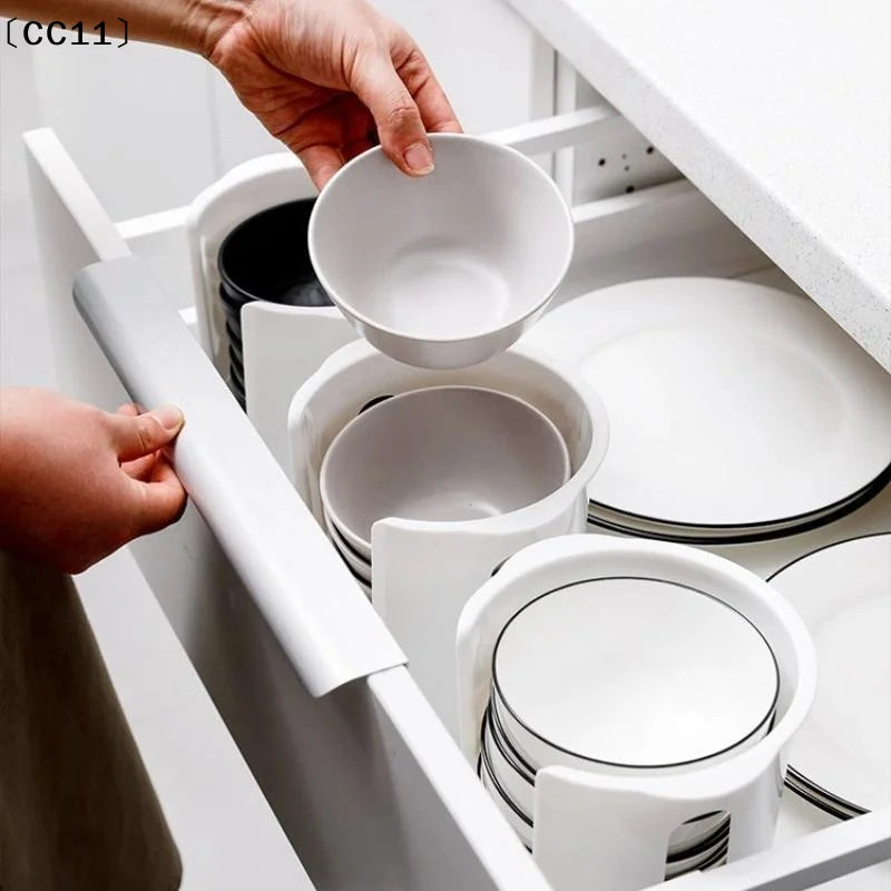 Bowl Storage Rack Dish Kitchen Tableware Draining Easy TakeCC11 Qme